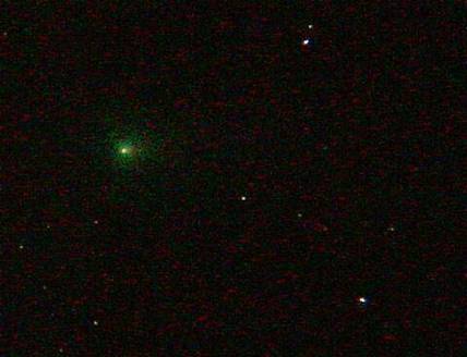 2002年12月9日　リニア彗星(2000ＷＭ1)の写真